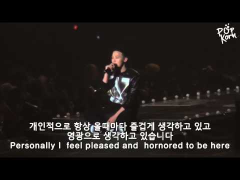 131003 G-DRAGON Interview1 (Eng Sub) @GMarket Concert Stay G6