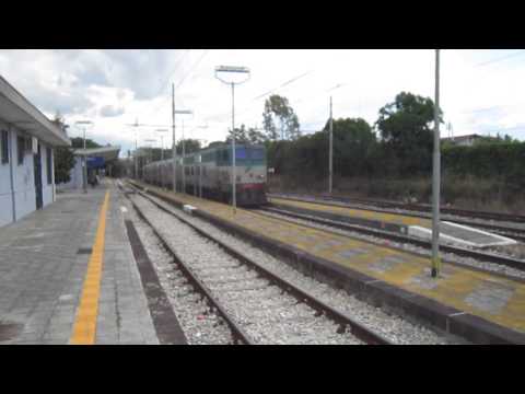 LA E656.551 DI RFI CON LA CARROZZA MISURE ALDEBARAN ED IL BAGAGLIAIO ARCHIMEDE!