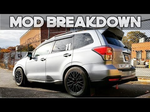 FULL MOD BREAKDOWN & BEST MODS FOR THE 2014 - 2018 FORESTER XT! | OVER $8,000 SPENT?!