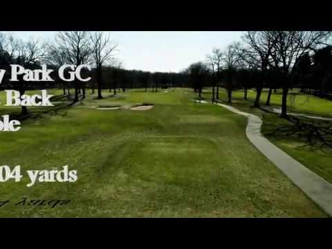"Hog's Back," the par 4, 8th hole at Keney Park in Windsor, Connecticut