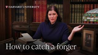 How a Harvard curator helped catch a forger