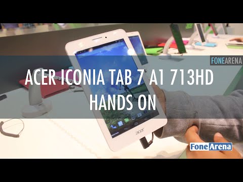 Acer Iconia Tab 7 A1 713HD Hands On