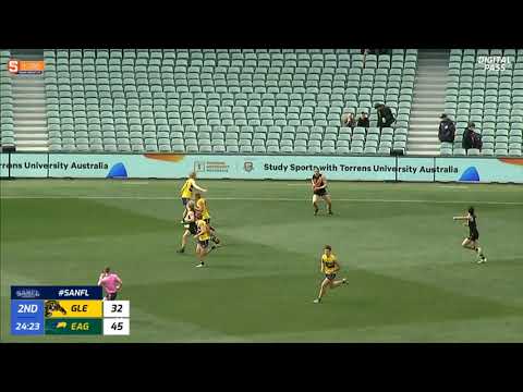 SANFL Snapshot U18 GF - Glenelg's Will Trevena crumbs & goals