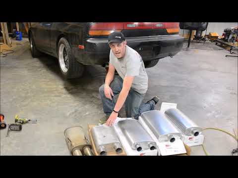 Quiet performance muffler shootout