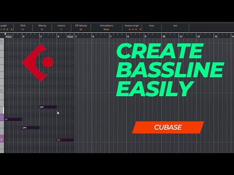 Cubase Quick Tip | Create Bassline Easily Using This Method