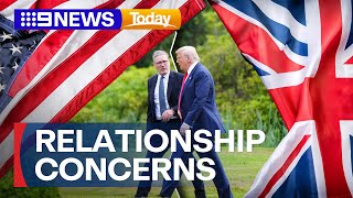 Concern over US-UK relationship after Britain cuts-off some intelligence | 9 News Australia