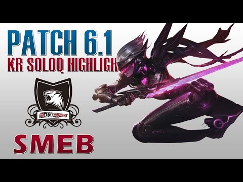 ROX Tigers Smeb - Fiora Top Lane - KR SoloQ Highlights