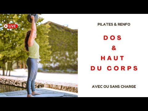 Strengthen your back and tone your upper body. Get in shape with Séverine Jacinto