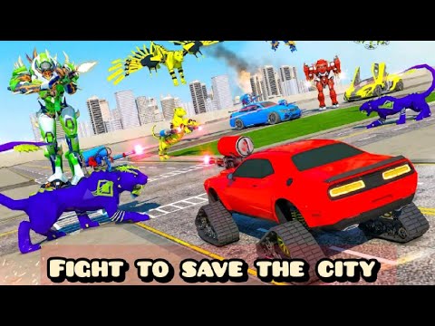 Dino Robot Car Game - Flying Robot Transforming Game - Save the world from aliens #29