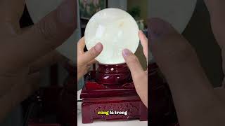 Quả Cầu Phong Thuỷ Đá Thạch Anh Trắng Pha Lê Tự Nhiên 4.05kg-14,6cm Kèm Đế Đèn