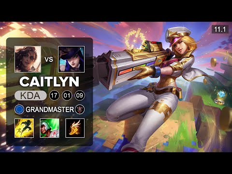 Caitlyn bot vs Samira - EUW Grandmaster Patch 11.1