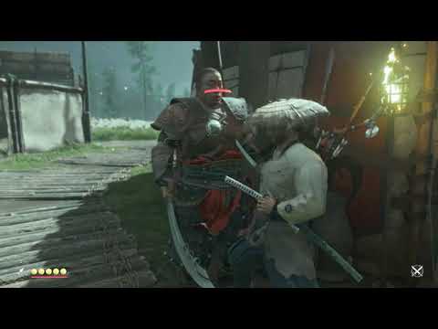 Ghost of Tsushima (PS4) walkthrough -  Burn Down Logging Base