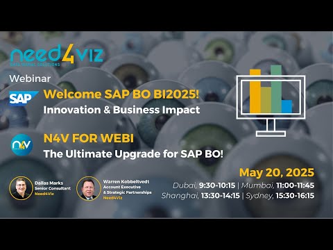 Welcome SAP BO BI2025 and N4V FOR WEBI, The Ultimate Upgrade for SAP BO!