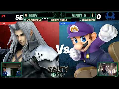 GENV (Mario) Vs VinnyG (Sephiroth) - Winners Finals
