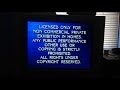 Opening To The Jayhawkers 1991 VHS