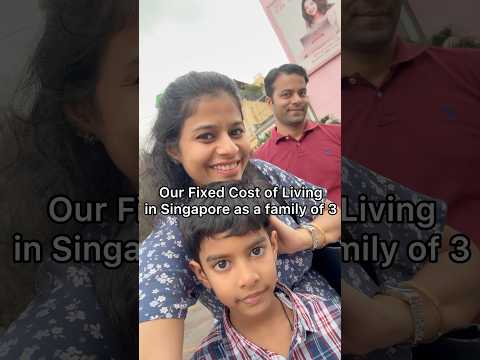 Cost of Living in Singapore #shorts #singapore #trending