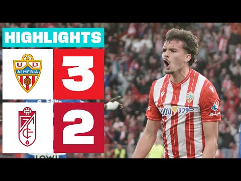 UD ALMERÍA 3 - 2 GRANADA CF | RESUMEN LALIGA HYPERMOTION