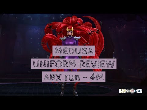 Medusa Inhuman vs X-Men uniform review + ABX test 4M