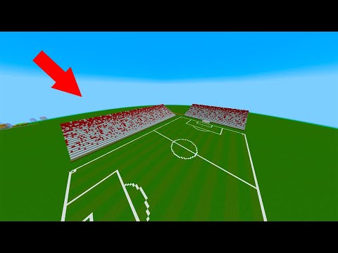 Minecraft - STADIUM - KARAMAN Stadyumu Yapımı(Karaman FK) BÖLÜM 1 #keşfet #minecraft #stadyum