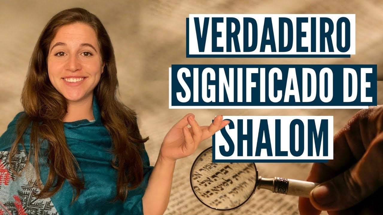 WHAT DOES THE WORD SHALOM MEAN? True peace in the bible! (English subtitles)