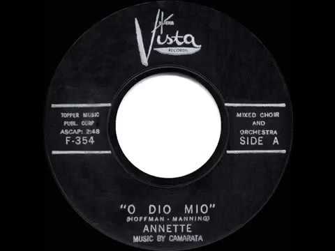 1960 HITS ARCHIVE  O Dio Mio   Annette