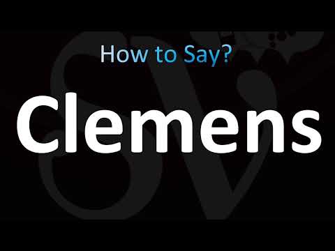 How to Pronounce Clemens (CORRECTLY!)