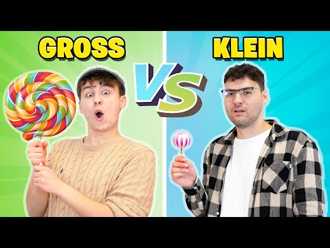 GROßES ESSEN VS KLEINES ESSEN! (EXTREM!)