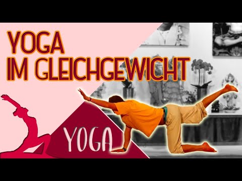 YOGA "Im Gleichgewicht" Mittelstufe mit Vaishnava - Yoga Vidya Live Grundreihe 16:15 - 08.12.2020