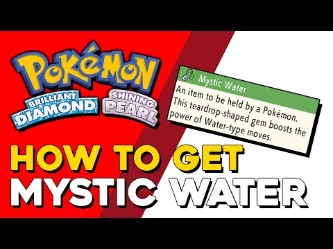 Pokemon Brilliant Diamond & Shining Pearl Mystic Water Location