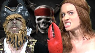 Two In the Ink - Pirates of the Caribbean Funny Moments