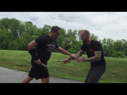 Inosanto Kali blade drill contrada