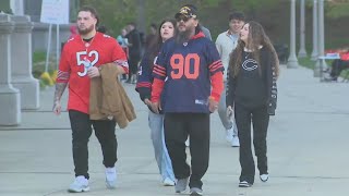 Bears fan takeover Detroit for 2024 NFL Draft