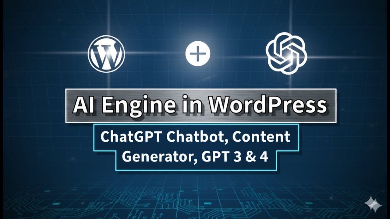 AI Engine within WordPress: ChatGPT Chatbot, Content Creator, and GPT-3 &amp; GPT-4 integration !