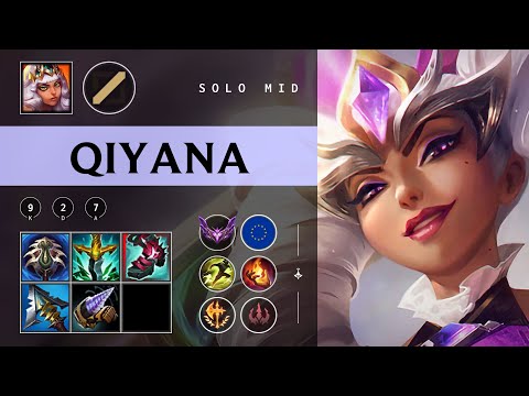 Qiyana Mid vs Cassiopeia - EUW Master Patch 25.24