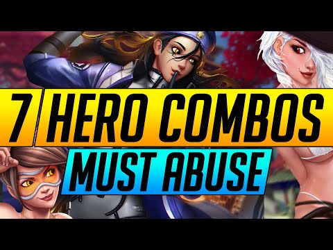 7 MOST POWERFUL Hero Combos in Overwatch - Duo Tips and Tricks - Grandmaster Guide