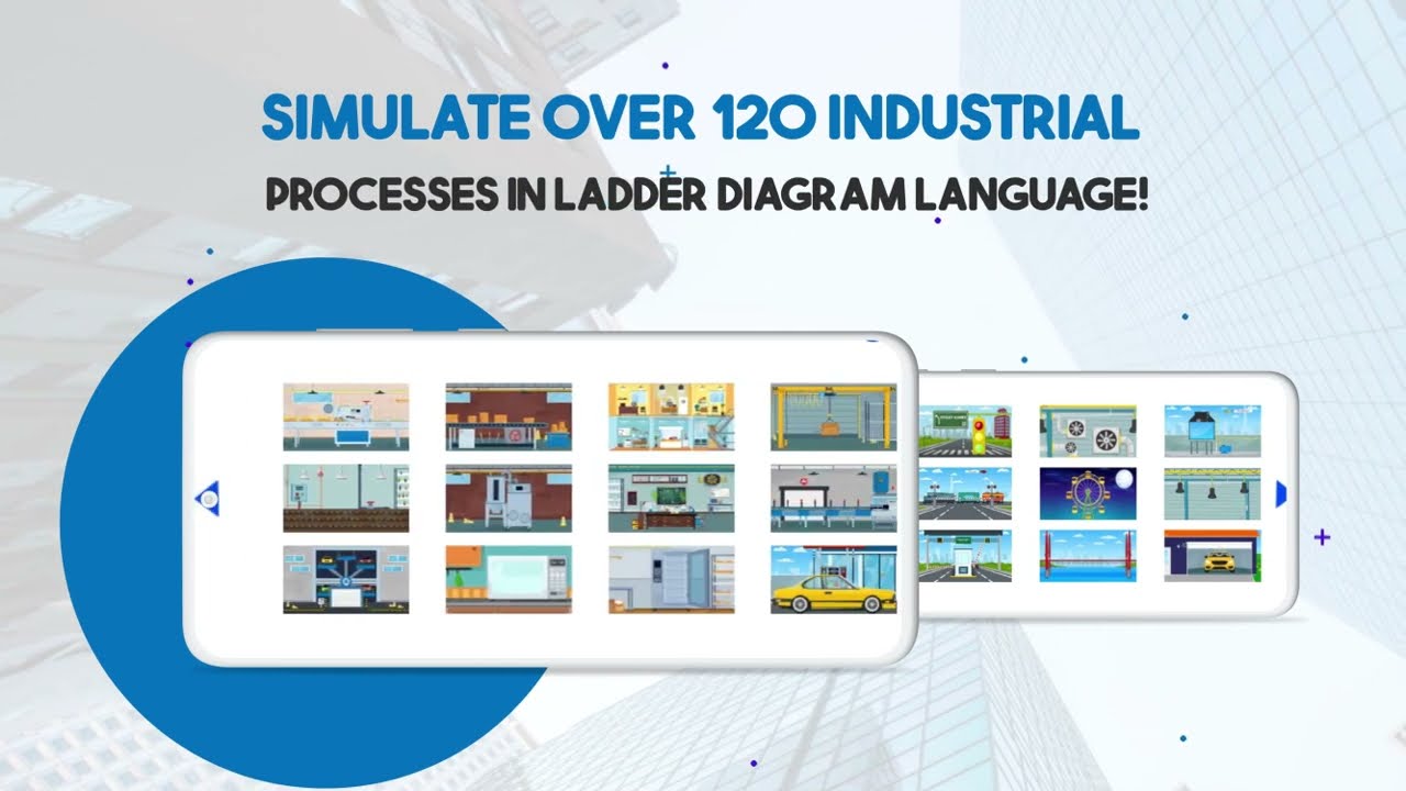 PLC Animator PLC Simulator iOS and Android. Simulate real processes!