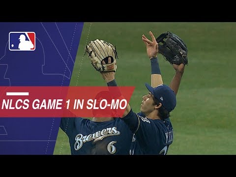 NLCS Gm1: Watch Slo-mo footage of Game 1 of the NLCS