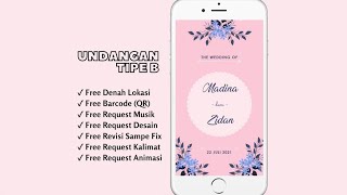Download lagu Undangan Digital Pernikahan | Versi Portrait (Instastory) | Pink White mp3