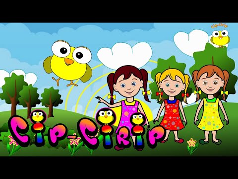 Puisorul Cip-Cirip - Cantece pentru copii (desene animate) | Cip-Cirip