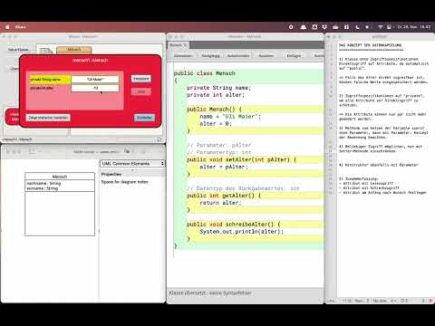 Datenkapselung mit Java