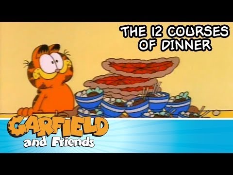 The 12 Courses of Dinner - Garfield & Friends