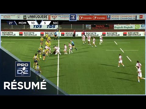 PRO D2 Saison 2024-2025 J22 - Résumé Stade Montois Rugby - Stade Niçois Rugby