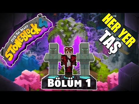 Taş Gibi Bir Mod Paketi ! | FTB StoneBlock 4 Türkçe | Modlu Survival Bölüm 1