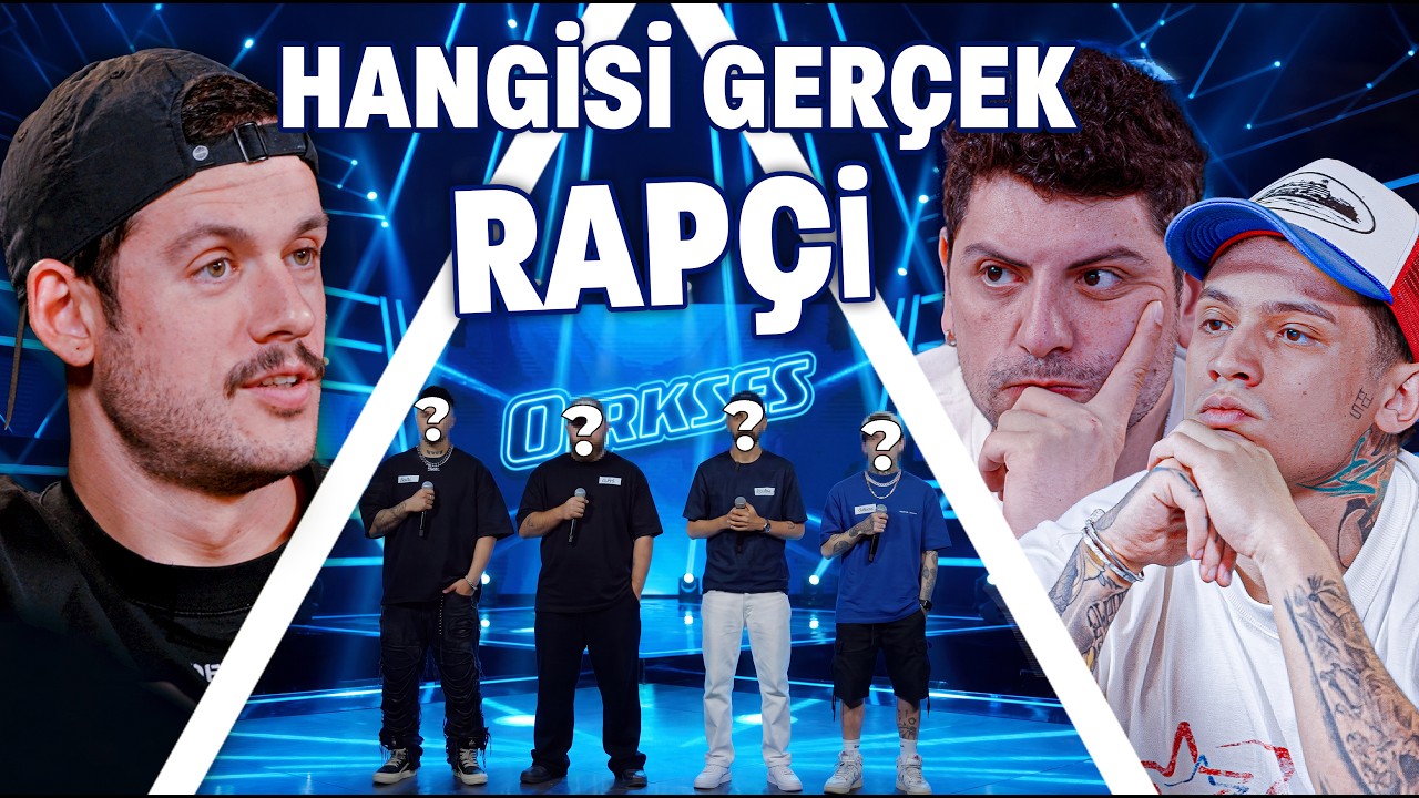 HANGİSİ GERÇEK RAPÇİ?! Ft. @AyniSinemalar, @cakaldoksanbes