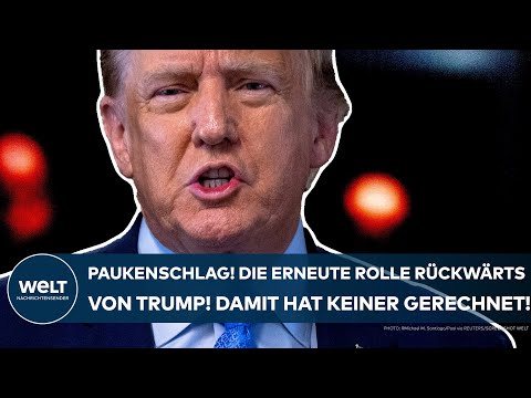 USA: Paukenschlag! Die erneute Rolle rückwärts von Donald Trump! Damit hat keiner gerechnet!