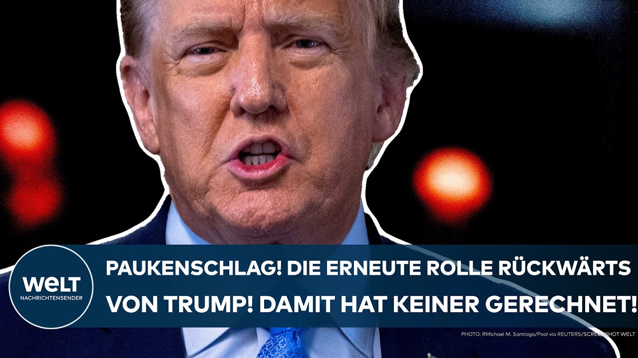 USA: Paukenschlag! Die erneute Rolle rückwärts von Donald Trump! Damit hat keiner gerechnet!