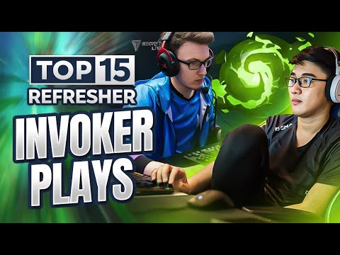 Top 15 Best Refresher Invoker Plays in Dota 2 History