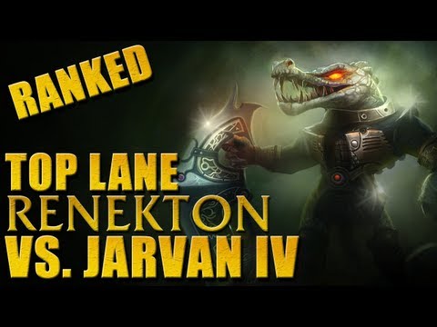 League of Legends - Im Kampf mit Jarvan IV [Renekton] [Top] [Ranked]
