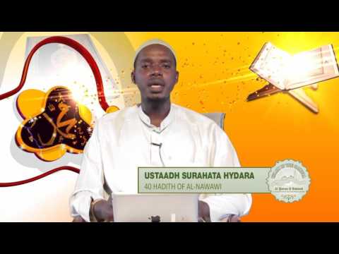 Part 1 | 40 Hadith of Imam Nawawi | explained by Ustaadh Surahata Hydara | in Soninke/Sarahule