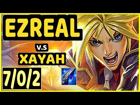 REKKLES (EZREAL) vs XAYAH - 7/0/2 KDA BOTTOM ADC CHALLENGER GAMEPLAY - EUW